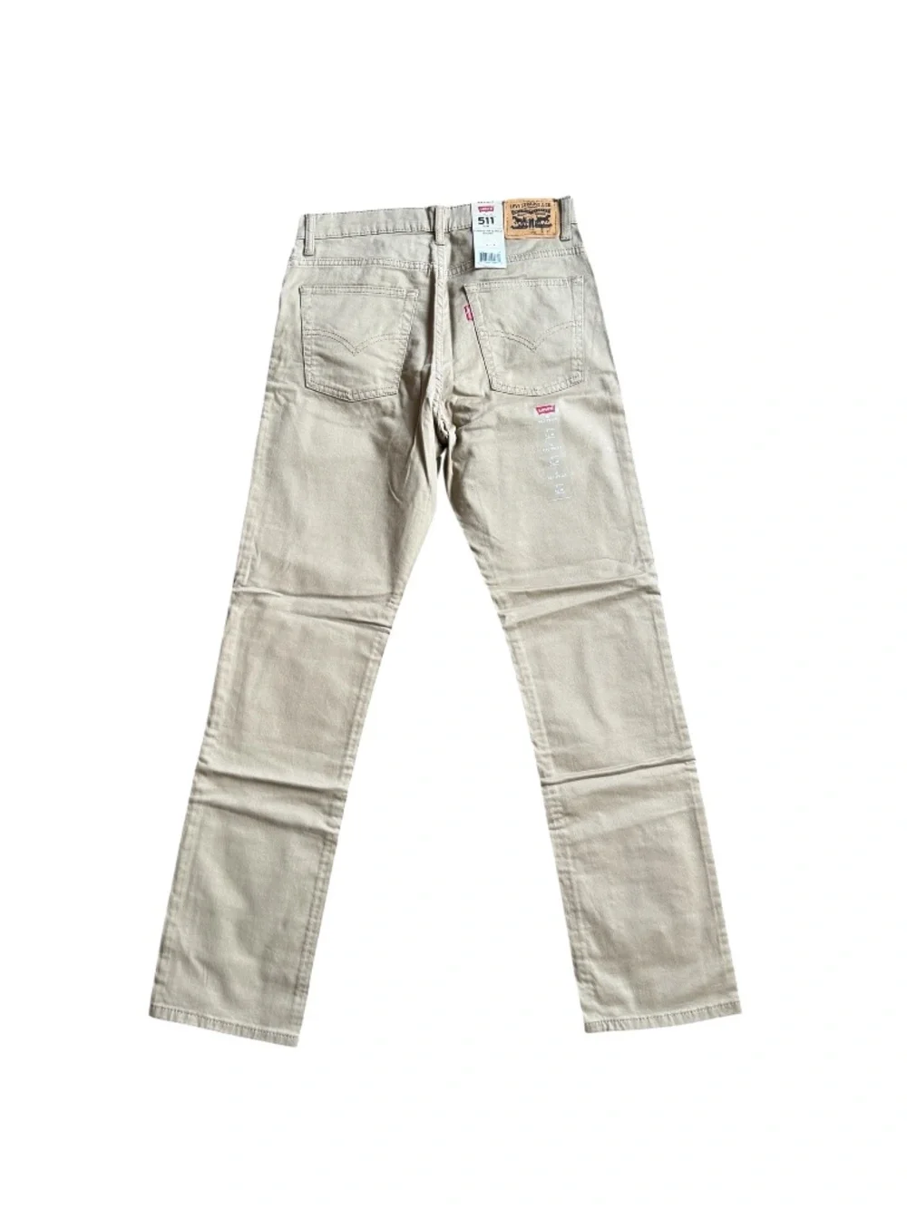 NWT Levi's 511 Slim Biege Tan Super Soft Pants